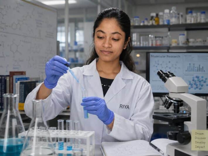 Riya The Scientist in Making